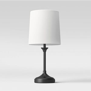 New Metal Stick Mini Table Lamp - Set of Two